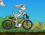 Bugs Bunny cu bicicleta
