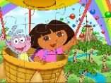 Dora si prieteni joc de puzzle