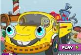 Spongebob cu masina