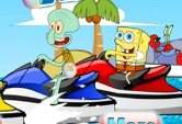 Spongebob cu Jet ski