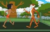 Mowgli vs Sherkan
